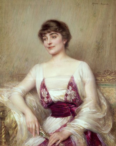 伯爵夫人の肖像 作： Albert Lynch